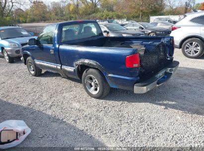 2003 CHEVROLET S-10 LS Blue  Gasoline 1GCCS14H538274099 photo #4