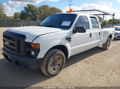 2008 FORD F-250 KING RANCH/LARIAT/XL/XLT White  Gasoline 1FTSW20558ED69112 photo #3