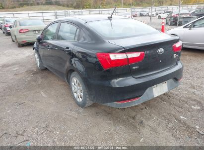 2017 KIA RIO LX Black  Gasoline KNADM4A36H6039428 photo #4