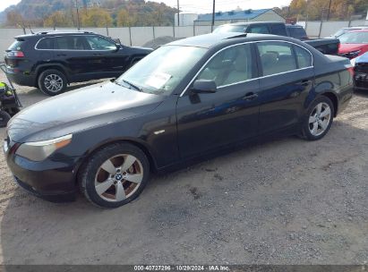 2007 BMW 530XI Black  Gasoline WBANF73537CU26582 photo #3