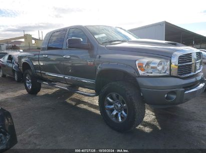 2008 DODGE RAM 2500 LARAMIE Gray  Diesel 3D7KS29A28G164485 photo #1