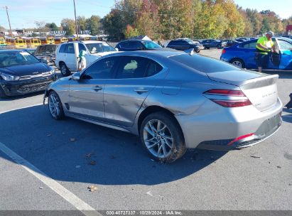 2022 GENESIS G70 2.0T RWD Silver  Gasoline KMTG34TAXNU093659 photo #4