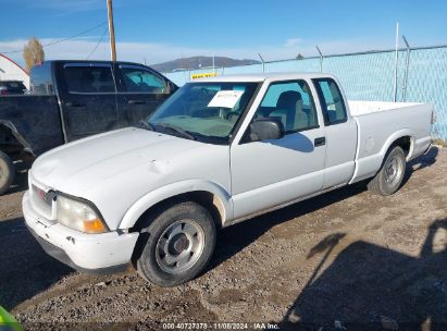 2001 GMC SONOMA SLS White  Flexible Fuel 1GTCS195618109500 photo #3