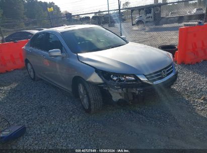 2015 HONDA ACCORD EX-L Silver  Gasoline 1HGCR2F84FA068706 photo #1