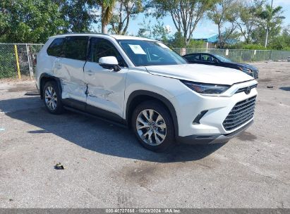 2024 TOYOTA GRAND HIGHLANDER HYBRID LIMITED White  Hybrid 5TDACAB52RS012669 photo #1