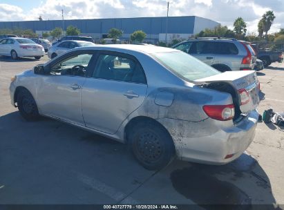 2013 TOYOTA COROLLA LE Silver  Gasoline 5YFBU4EE4DP168552 photo #4