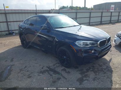 2018 BMW X6 SDRIVE35I Black  Gasoline 5UXKU0C59J0G80682 photo #1