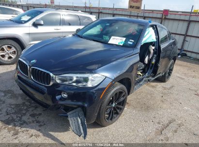 2018 BMW X6 SDRIVE35I Black  Gasoline 5UXKU0C59J0G80682 photo #3