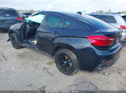 2018 BMW X6 SDRIVE35I Black  Gasoline 5UXKU0C59J0G80682 photo #4