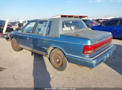 1993 CHRYSLER LEBARON LANDAU A-BODY Blue  Gasoline 3C3XA5632PT530160 photo #4