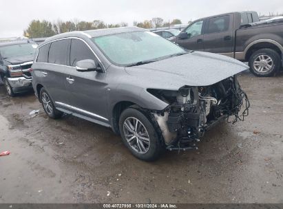 2019 INFINITI QX60 LUXE Gray  Gasoline 5N1DL0MM6KC513594 photo #1