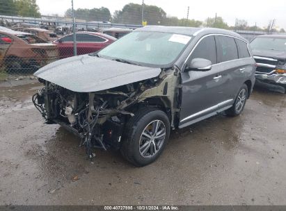 2019 INFINITI QX60 LUXE Gray  Gasoline 5N1DL0MM6KC513594 photo #3