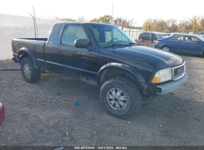 2002 GMC SONOMA SLS Black  Gasoline 1GTCT19W428200739 photo #1