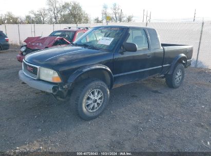 2002 GMC SONOMA SLS Black  Gasoline 1GTCT19W428200739 photo #3