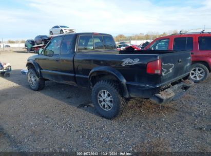 2002 GMC SONOMA SLS Black  Gasoline 1GTCT19W428200739 photo #4