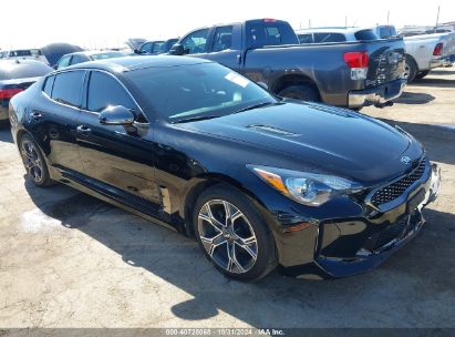 2021 KIA STINGER GT-LINE Black  Gasoline KNAE15LA6M6095474 photo #1