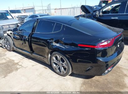 2021 KIA STINGER GT-LINE Black  Gasoline KNAE15LA6M6095474 photo #4