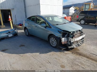 2012 TOYOTA PRIUS PLUG-IN Teal  Hybrid JTDKN3DP7C3027234 photo #1