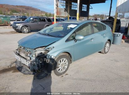 2012 TOYOTA PRIUS PLUG-IN Teal  Hybrid JTDKN3DP7C3027234 photo #3