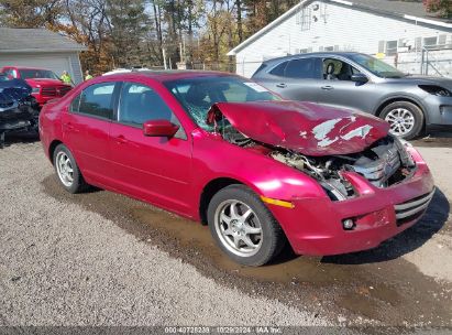 2009 FORD FUSION SE Red  Gasoline 3FAHP07Z69R171809 photo #1