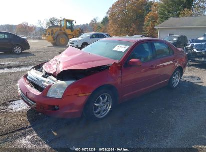 2009 FORD FUSION SE Red  Gasoline 3FAHP07Z69R171809 photo #3