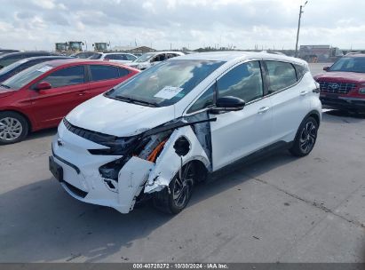 2023 CHEVROLET BOLT EV FWD 2LT White  Electric 1G1FX6S00P4139160 photo #3