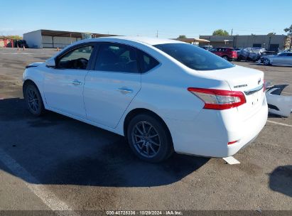 2015 NISSAN SENTRA S White  Gasoline 3N1AB7AP5FY283984 photo #4