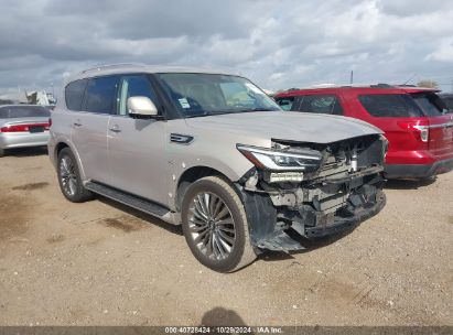 2018 INFINITI QX80 Tan  Gasoline JN8AZ2NE3J9192350 photo #1