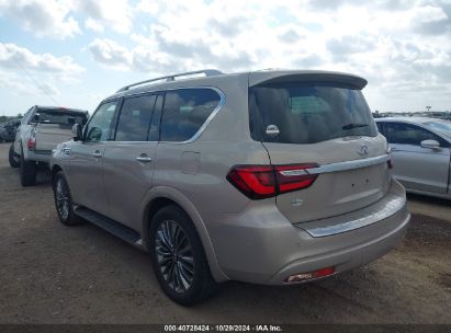 2018 INFINITI QX80 Tan  Gasoline JN8AZ2NE3J9192350 photo #4