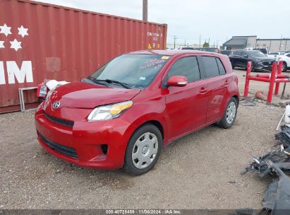 2014 SCION XD Red  Gasoline JTKKUPB4XE1042479 photo #3