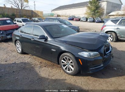 2014 BMW 528I XDRIVE Black  Gasoline WBA5A7C58ED615217 photo #1