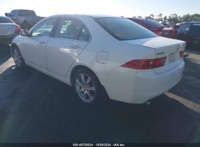 2004 ACURA TSX White  Gasoline JH4CL96814C038880 photo #4