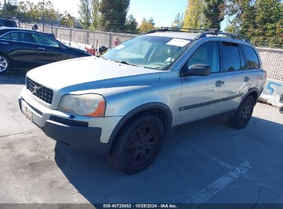 2004 VOLVO XC90 T6 Silver  Gasoline YV1CZ91H441098908 photo #3