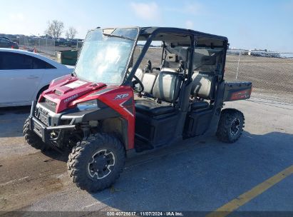 2018 POLARIS RANGER CREW XP1000 EPS NSTR HVAC Red  Gasoline 4XARVU996J8052325 photo #3