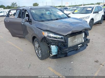 2019 KIA SORENTO 3.3L SX Gray  Gasoline 5XYPK4A5XKG472746 photo #1