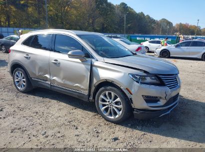 2015 LINCOLN MKC Gold  Gasoline 5LMCJ1A93FUJ05283 photo #1