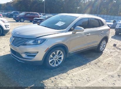 2015 LINCOLN MKC Gold  Gasoline 5LMCJ1A93FUJ05283 photo #3