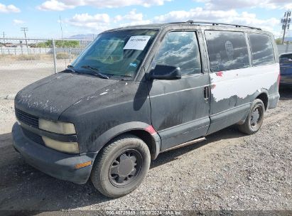 1998 CHEVROLET ASTRO Black  Gasoline 1GNDM19W9WB114358 photo #3