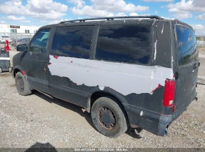 1998 CHEVROLET ASTRO Black  Gasoline 1GNDM19W9WB114358 photo #4