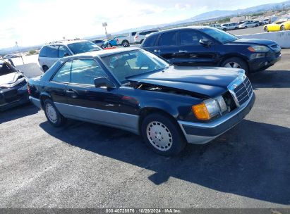 1988 MERCEDES-BENZ 300 CE Black  Gasoline WDBEA50DXJA609061 photo #1