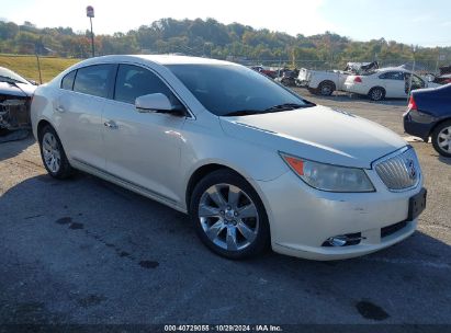 2012 BUICK LACROSSE PREMIUM 1 Cream  Gasoline 1G4GD5E37CF180416 photo #1