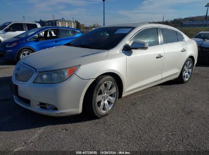 2012 BUICK LACROSSE PREMIUM 1 Cream  Gasoline 1G4GD5E37CF180416 photo #3