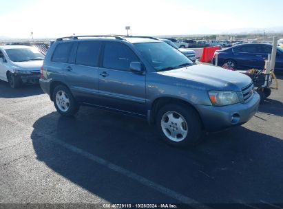 2005 TOYOTA HIGHLANDER LIMITED V6 Gray  Gasoline JTEDP21A950047191 photo #1