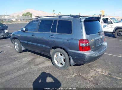 2005 TOYOTA HIGHLANDER LIMITED V6 Gray  Gasoline JTEDP21A950047191 photo #4