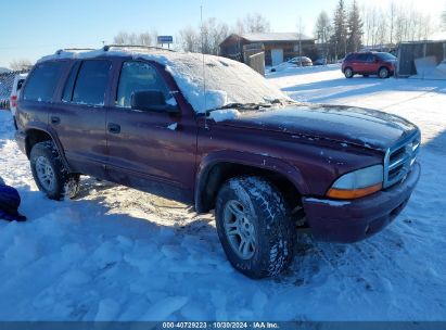 2003 DODGE DURANGO SLT Maroon  Gasoline 1D8HS48N73F513981 photo #1