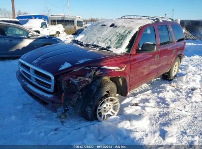 2003 DODGE DURANGO SLT Maroon  Gasoline 1D8HS48N73F513981 photo #3