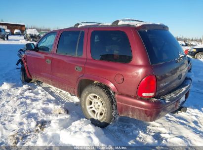 2003 DODGE DURANGO SLT Maroon  Gasoline 1D8HS48N73F513981 photo #4