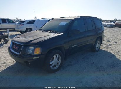 2004 GMC ENVOY SLE Black  Gasoline 1GKDS13S942117296 photo #3