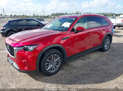 2024 MAZDA CX-90 3.3 TURBO PREFERRED Red  Gasoline JM3KKBHD7R1116641 photo #3