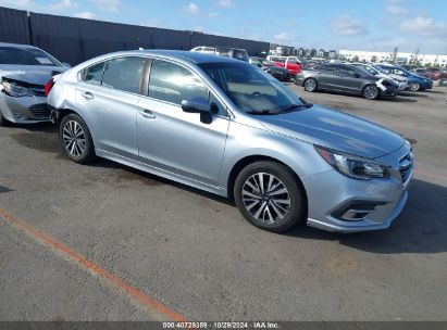 2018 SUBARU LEGACY 2.5I PREMIUM Gray  Gasoline 4S3BNAF6XJ3019537 photo #1